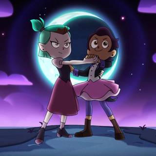 Luz and Amity wallpaper