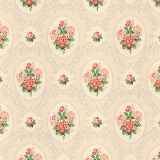 Doll house wallpaper