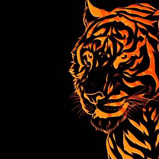 Tiger aesthetic wallpaper