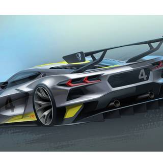 Corvette C8.R wallpaper