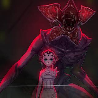 Stranger Things monsters wallpaper