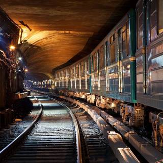 Underground train wallpaper