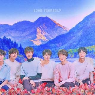 BTS group desktop wallpaper