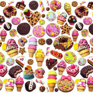 Yummy candy wallpaper