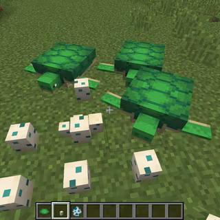 Minecraft turtle wallpaper