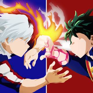 Shoto Todoroki desktop wallpaper