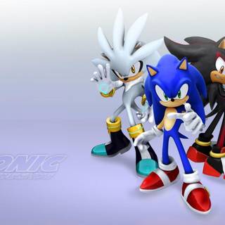 Sonic walking wallpaper