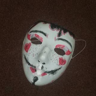 Hacker standing wallpaper