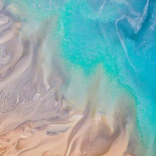 4K iPhone blue wallpaper