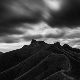 Black mountain 4k wallpaper