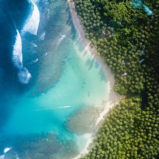 iPhone X 4k beach wallpaper