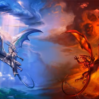 Good vs bad wallpaper