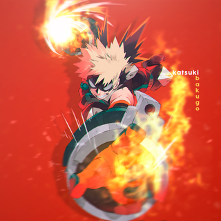 Bakugo PC wallpaper