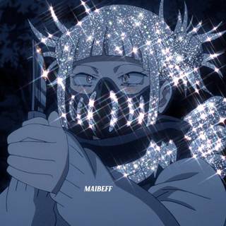 Toga Himiko glitter wallpaper