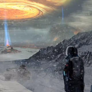 The Wandering Earth movie wallpaper