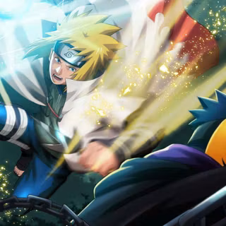 Naruto vs Obito wallpaper