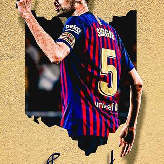 Sergio Busquets 2021 wallpaper