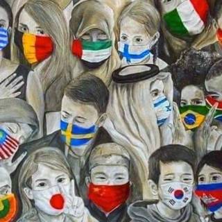 Corona art wallpaper