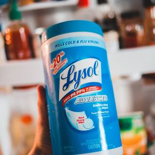 Lysol wallpaper