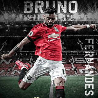 Bruno Fernandes 4k mobile wallpaper