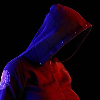 Hacker neon 4k wallpaper