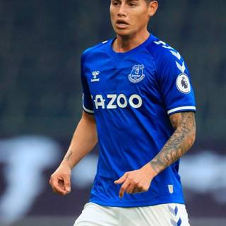 James Rodriguez Everton wallpaper