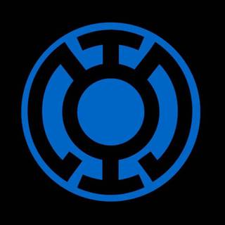 Blue Lantern Corps iPhone wallpaper