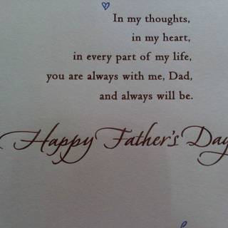 Celebrate Father's Day wallpaper