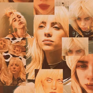 Billie Eilish blonde wallpaper