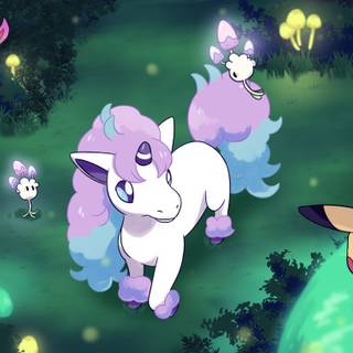 Galarian Rapidash wallpaper