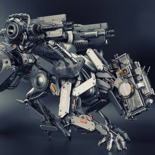 Robot 4k HD wallpaper