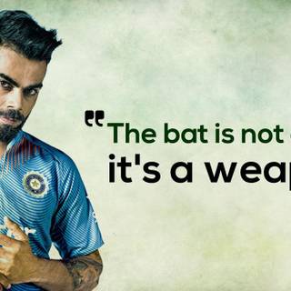 Virat Kohli quotes wallpaper