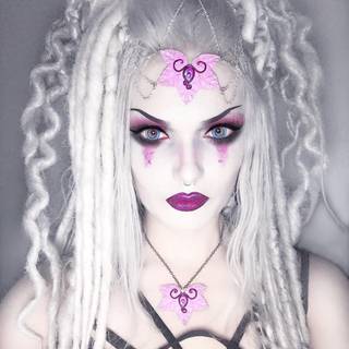 Emo makeup wallpaper