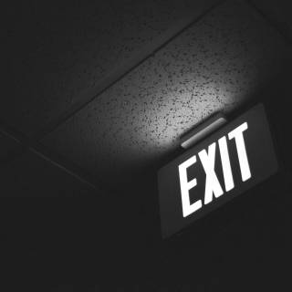 Neon black 4k wallpaper