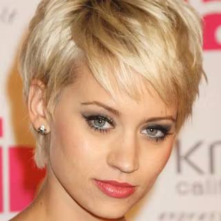 Short haircut women wallpaper
