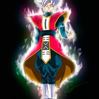 Goku and Zeno wallpaper