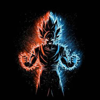 Goku and Zeno wallpaper