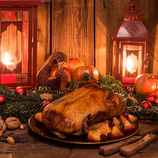 Roasted chicken wallpaper