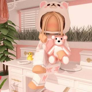 Roblox girl avatar wallpaper