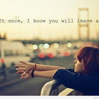 Sad lovers wallpaper