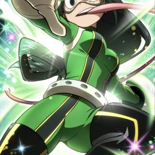 Froppy blush wallpaper