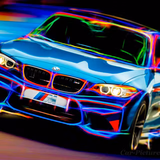 Blue BMW wallpaper