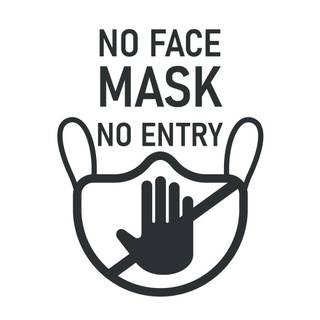 No Mask No Entry wallpaper