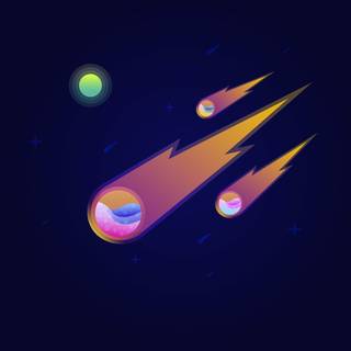 4k minimal space wallpaper