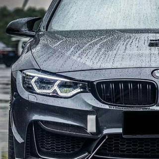 BMW 4k logo mobile wallpaper