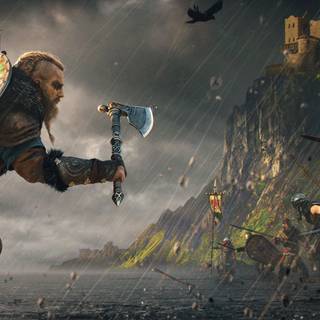 4k Assassin's Creed Valhalla wallpaper