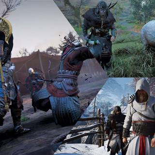 Assassin's Creed Valhalla: Wrath of the Druids HD wallpaper