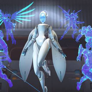 Echo Overwatch wallpaper