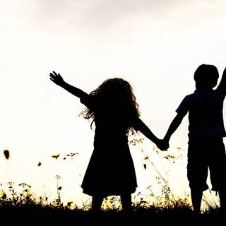 Broken friends wallpaper