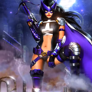 Huntress DC Comics wallpaper